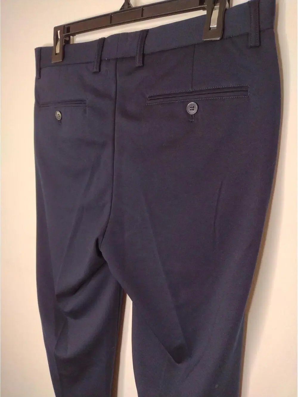 NWT Daniel Hechter Men's Navy/w/ Waist Drawstring Pants Size Small